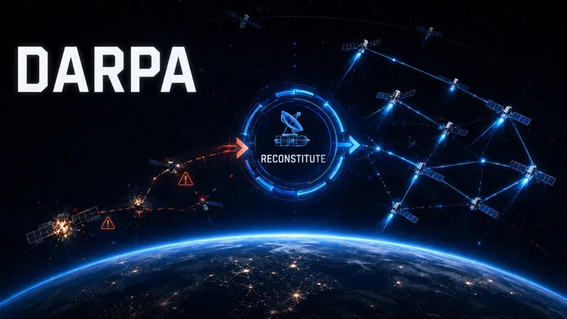 DARPA Asks Industry How to Rebuild Satellite Networks Within Hours of an Attack