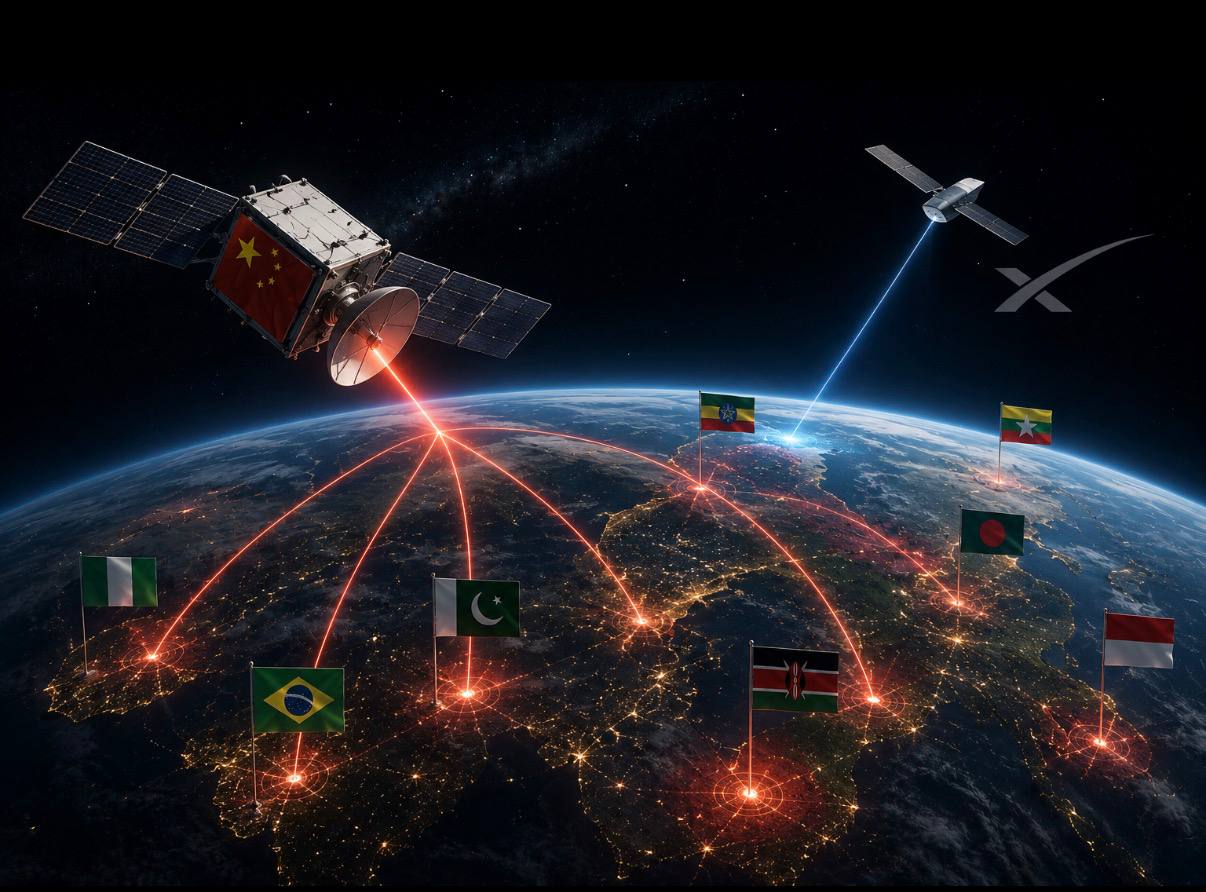 China’s Satellite Broadband Push Targets Markets Where Starlink Has Stalled