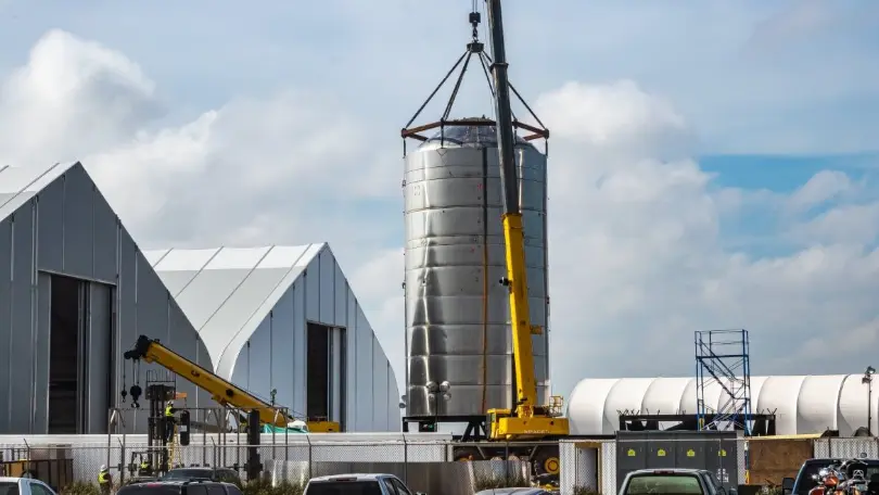 SpaceX beginning final assembly of Starship SN1 ahead of roll to the pad