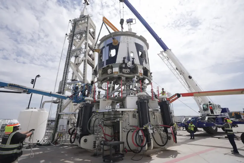 Relativity completes Terran R thrust section, continues testing ahead of first launch