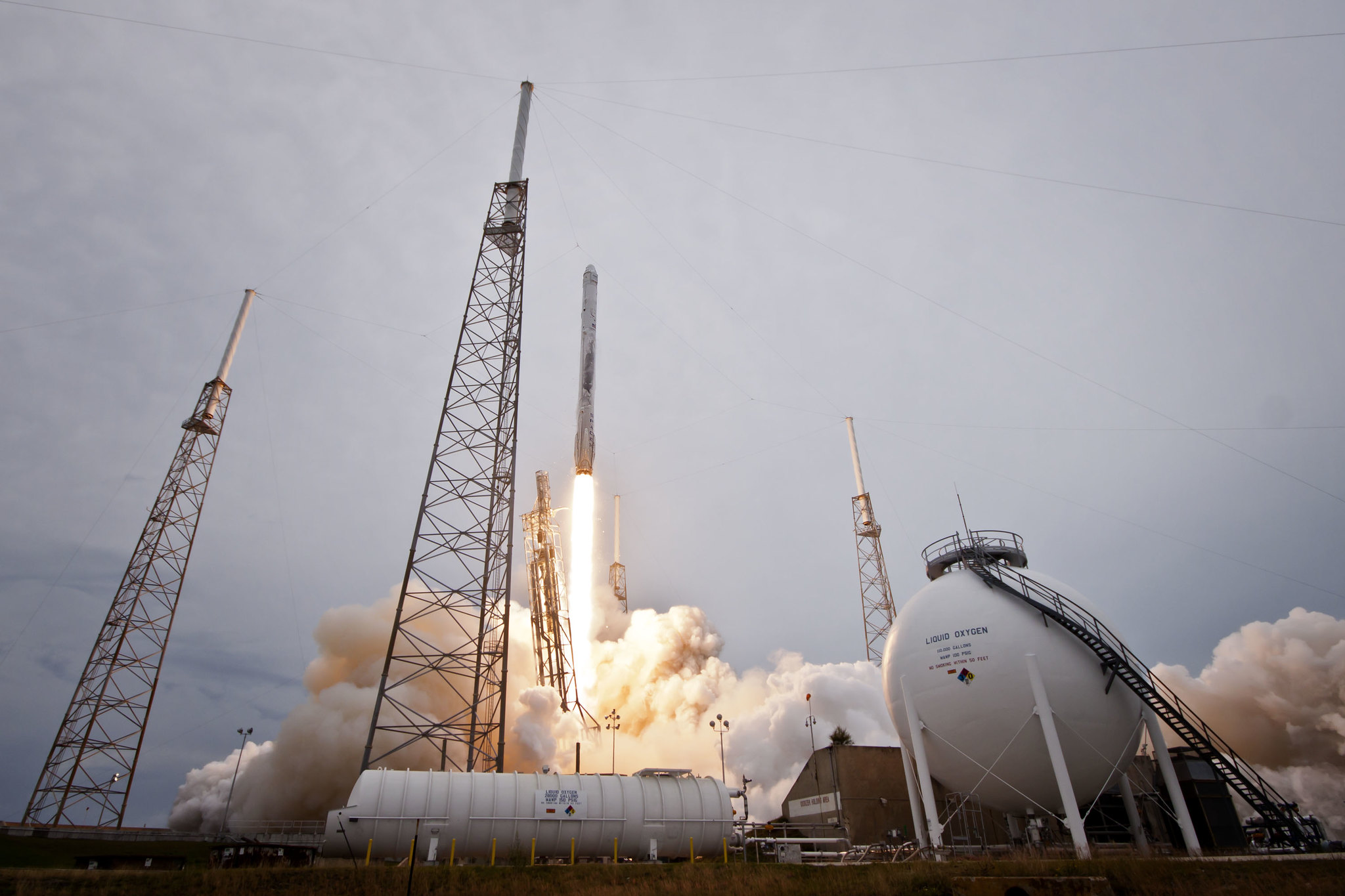 The hidden story behind one of SpaceX’s wettest and wildest launches
