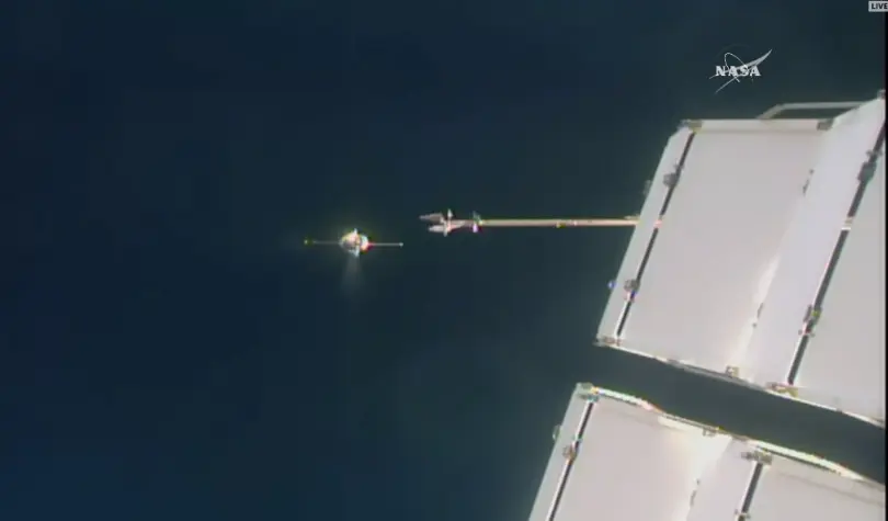 Progress MS-08 docks with ISS
