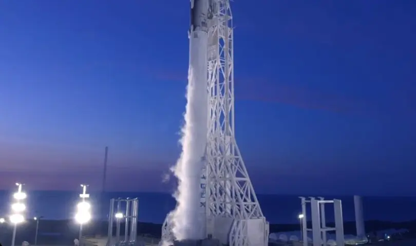 Falcon 9 conducts static fire test ahead of the fifth Iridium NEXT mission