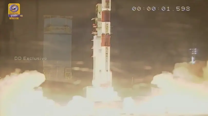 Indian PSLV launches two British satellites