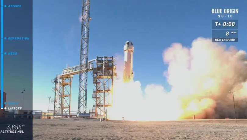 Blue Origin conducts New Shepard’s 10th test flight