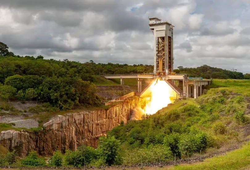 Successful P120C test another milestone towards Arianespace’s new rockets