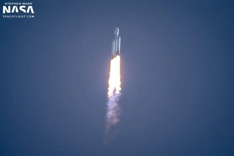 SpaceX Falcon Heavy lofts USSF-44 on first flight in three years