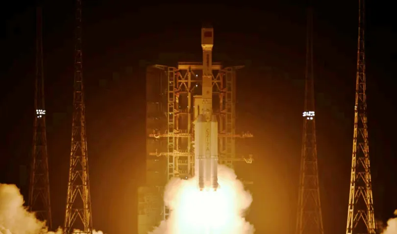 China launches Tianlian III-01 data relay satellite aboard Long March-7A rocket