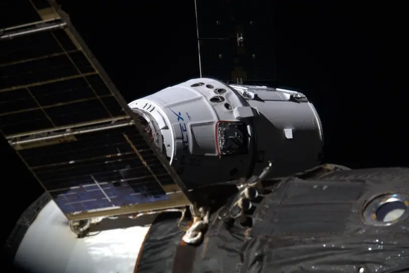 CRS-18 Dragon arrives at the ISS following Falcon 9 launch