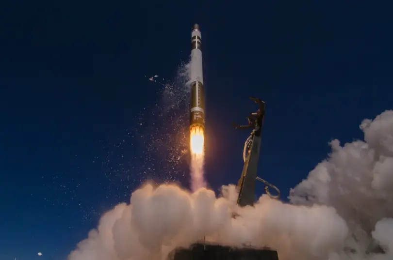 Rocket Lab launches Electron Flight 9 as work on new U.S. pad continues