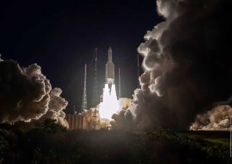 Ariane 5 launches with TIBA-1 and Inmarsat GX5