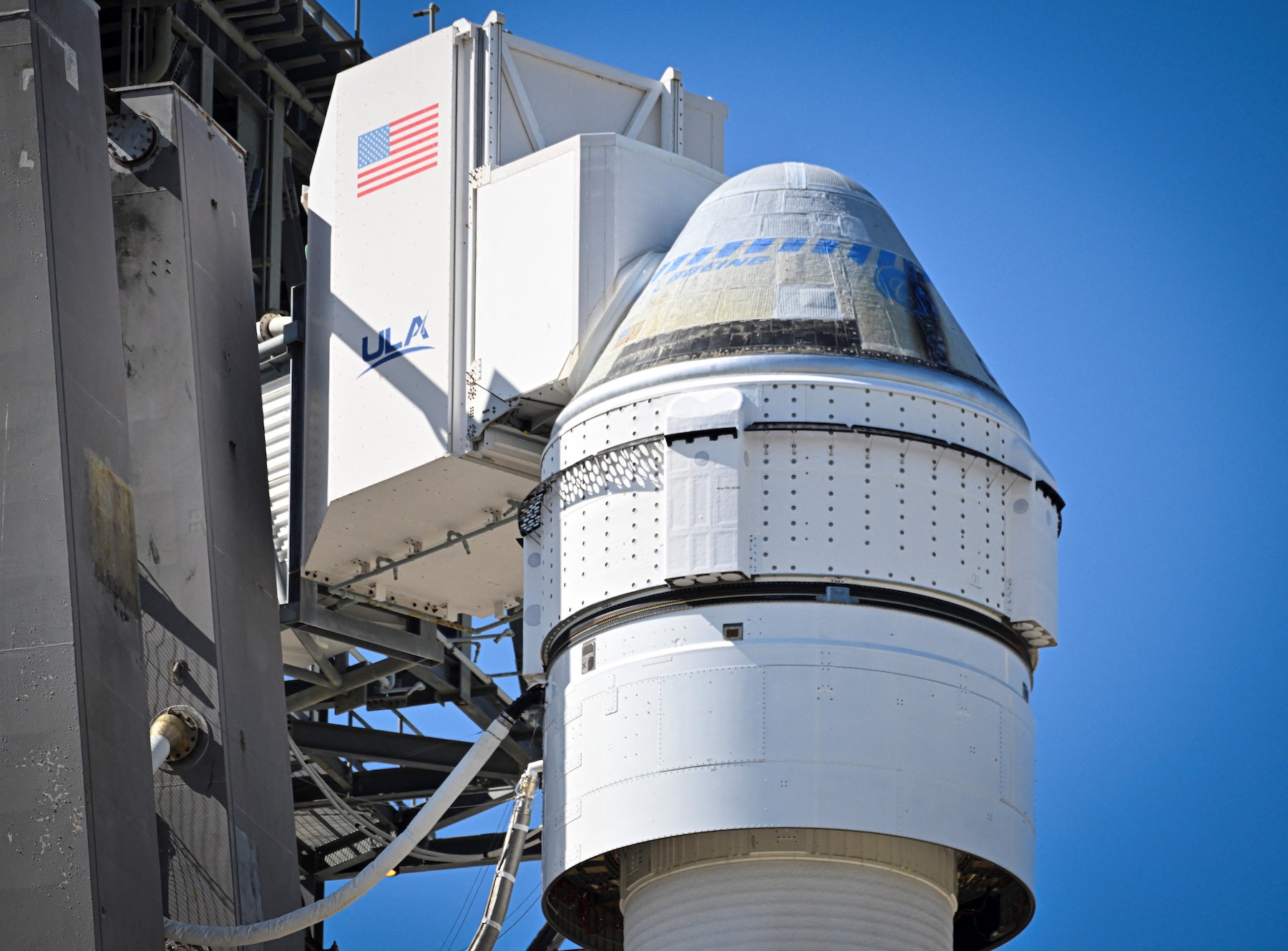The first crew launch of Boeing’s Starliner capsule remains on hold