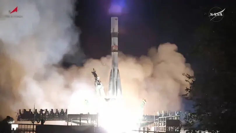 Progress MS-32 launches to ISS from Baikonur