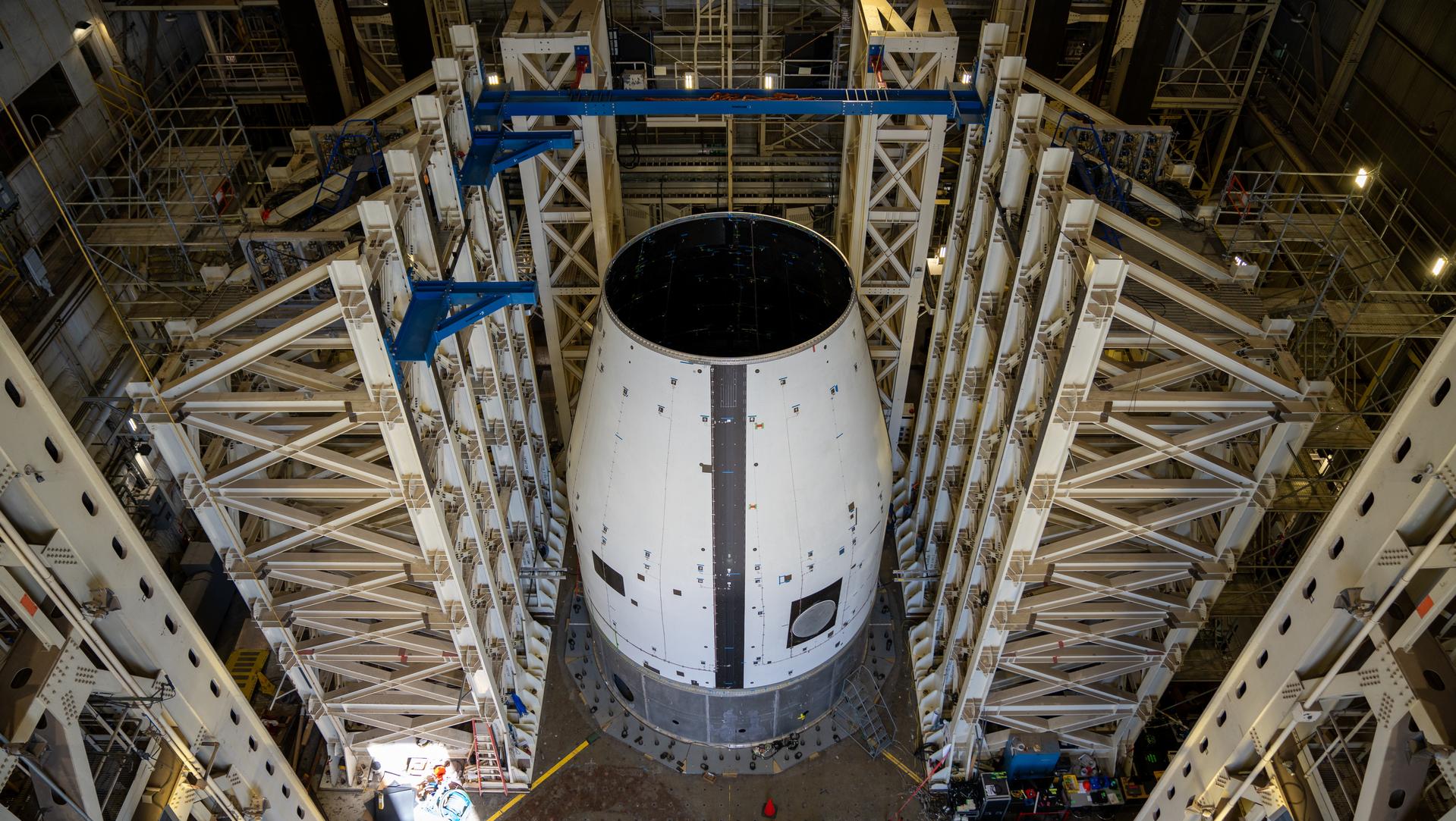 13 years and $500 million for a stage adapter? Report justifies NASA cancellations.