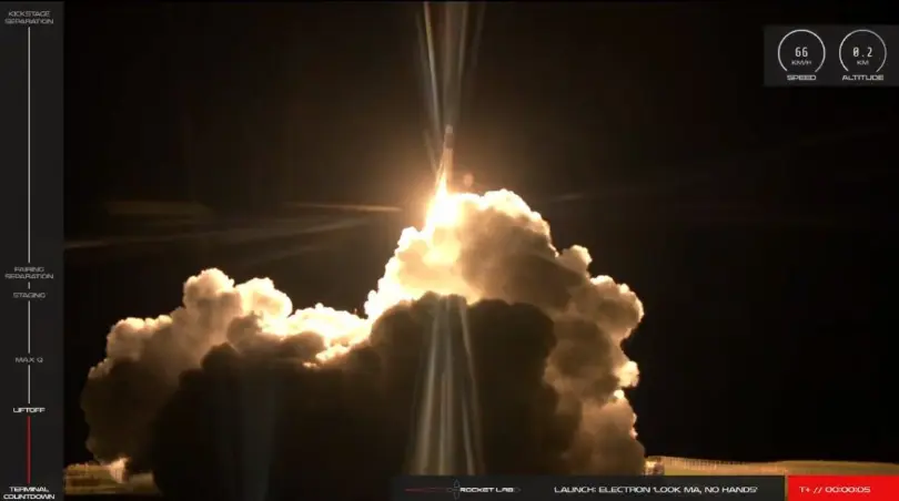 Rocket Lab launches Electron flight 8. Company previews first stage recovery