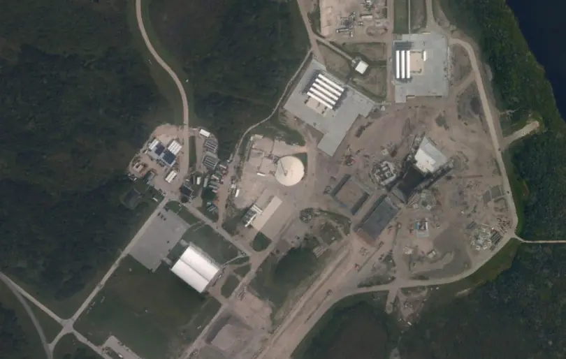 Blue Origin continuing work on New Glenn launch complex, support facilities
