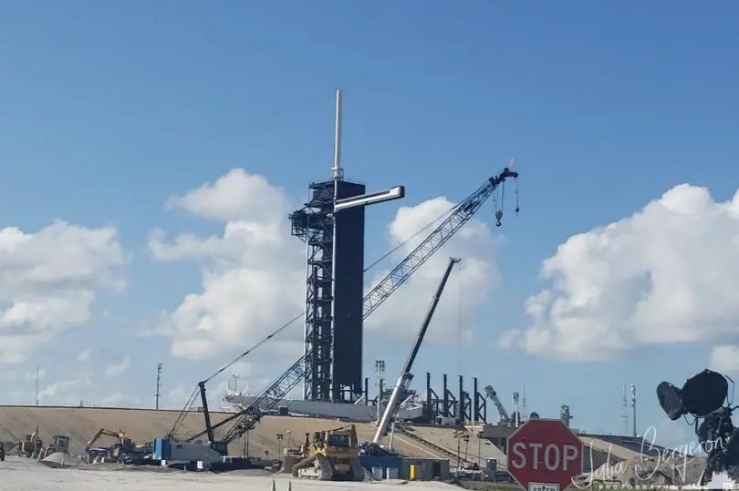 Construction of Starship 39A launch and landing facility picking up the pace