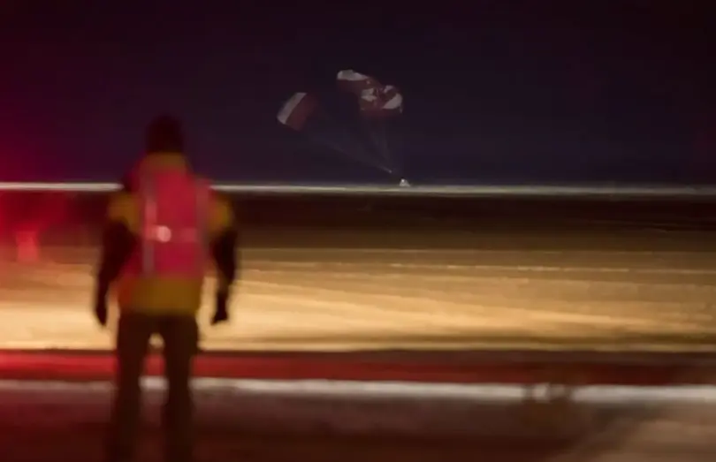 OFT Starliner Makes Early Landing at White Sands