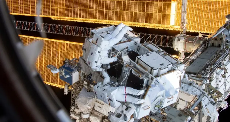 ISS crew complete Station battery upgrade spacewalk