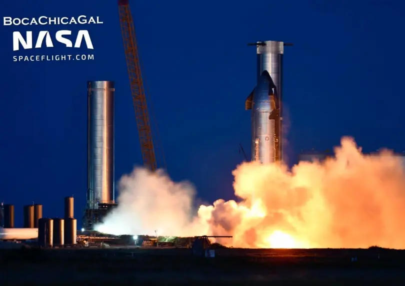 Ship 20 completes milestone RVac Static Fire – Musk cites ambitious path to launch