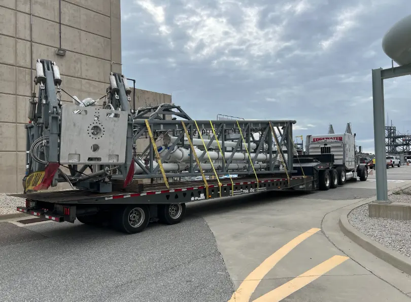 Umbilical hardware arrives for SLS ML-2, runs out of funding