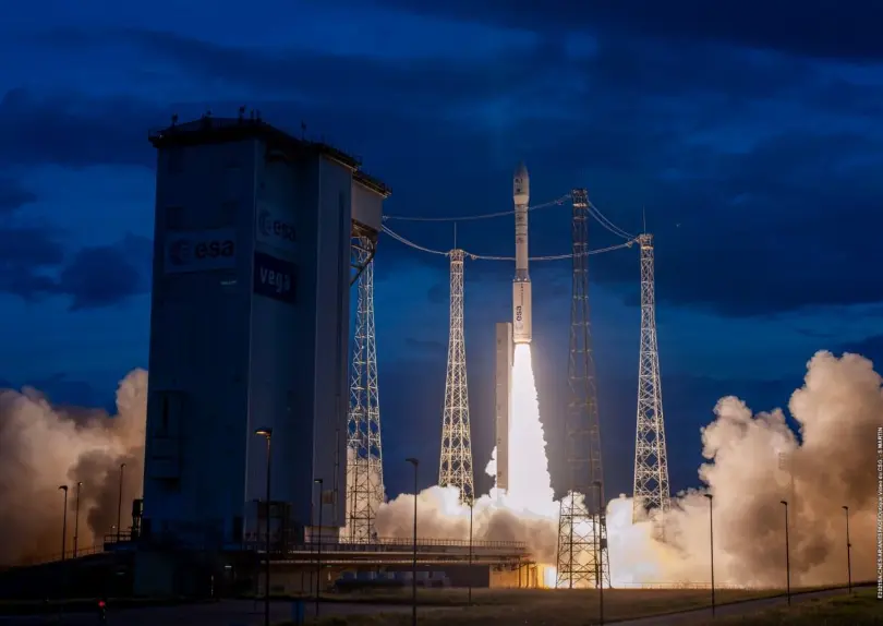 Arianespace Vega launches CERÉS satellites for CNES