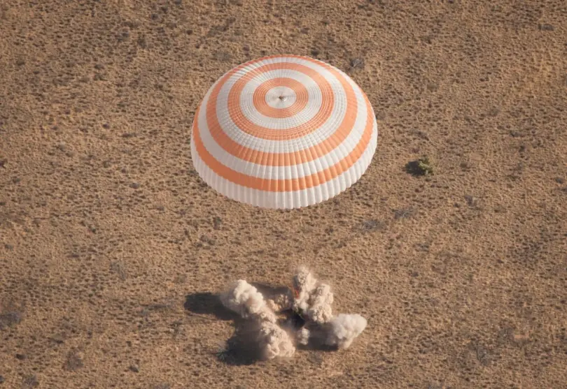 Soyuz MS-20 lands following 12-day ISS mission