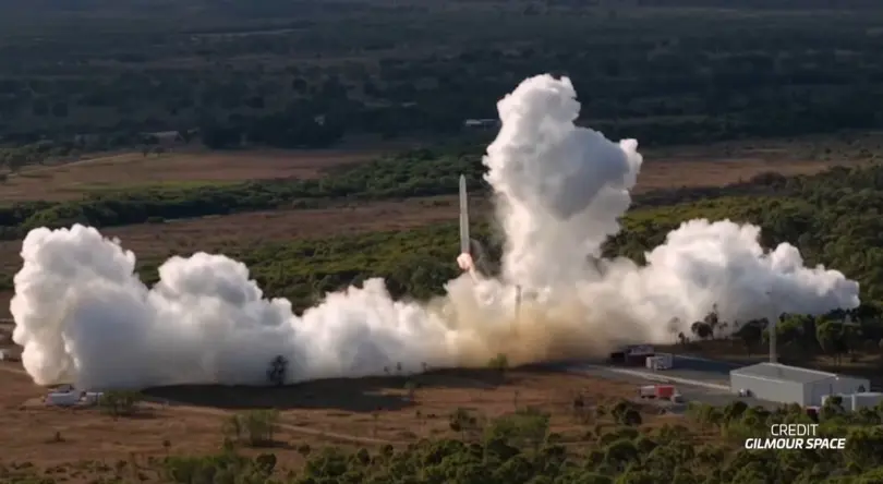 Gilmour’s Eris fails during maiden launch, but positives can be found