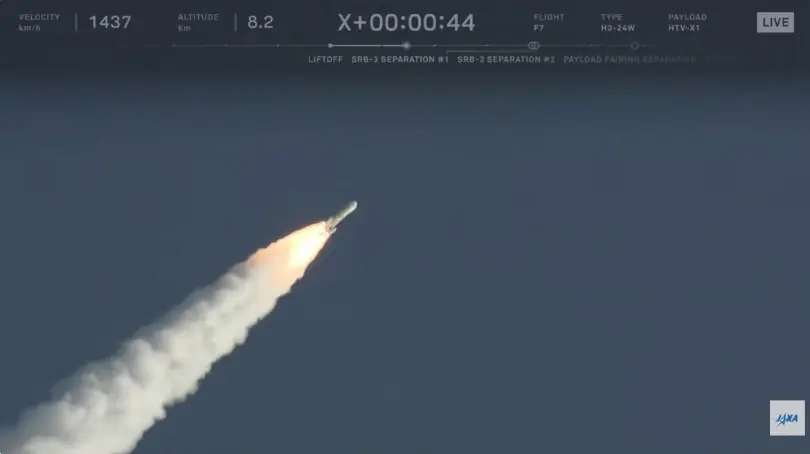 JAXA’s HTV-X1 launched to ISS aboard H3 Rocket