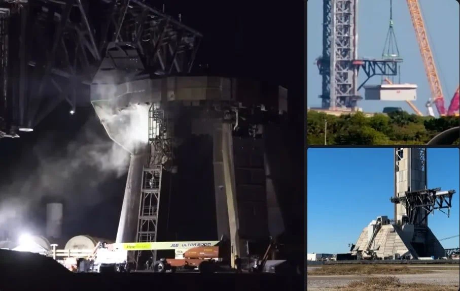 SpaceX progress on Starship Pad realignment for the future