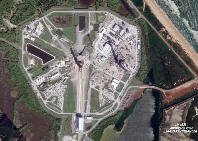 Florida Starship progress with launch sites at KSC and Cape