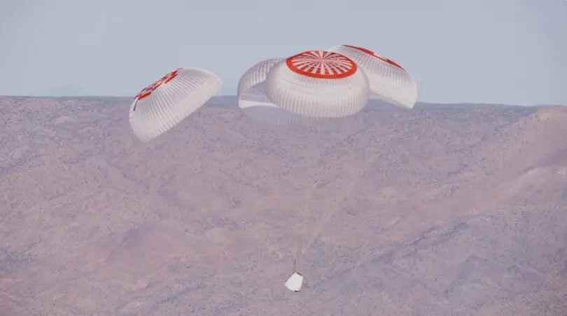 The Exploration Company advances Nyx parachute recovery