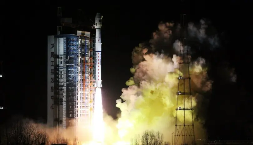 Gaofen satellite launched by Long March 4C