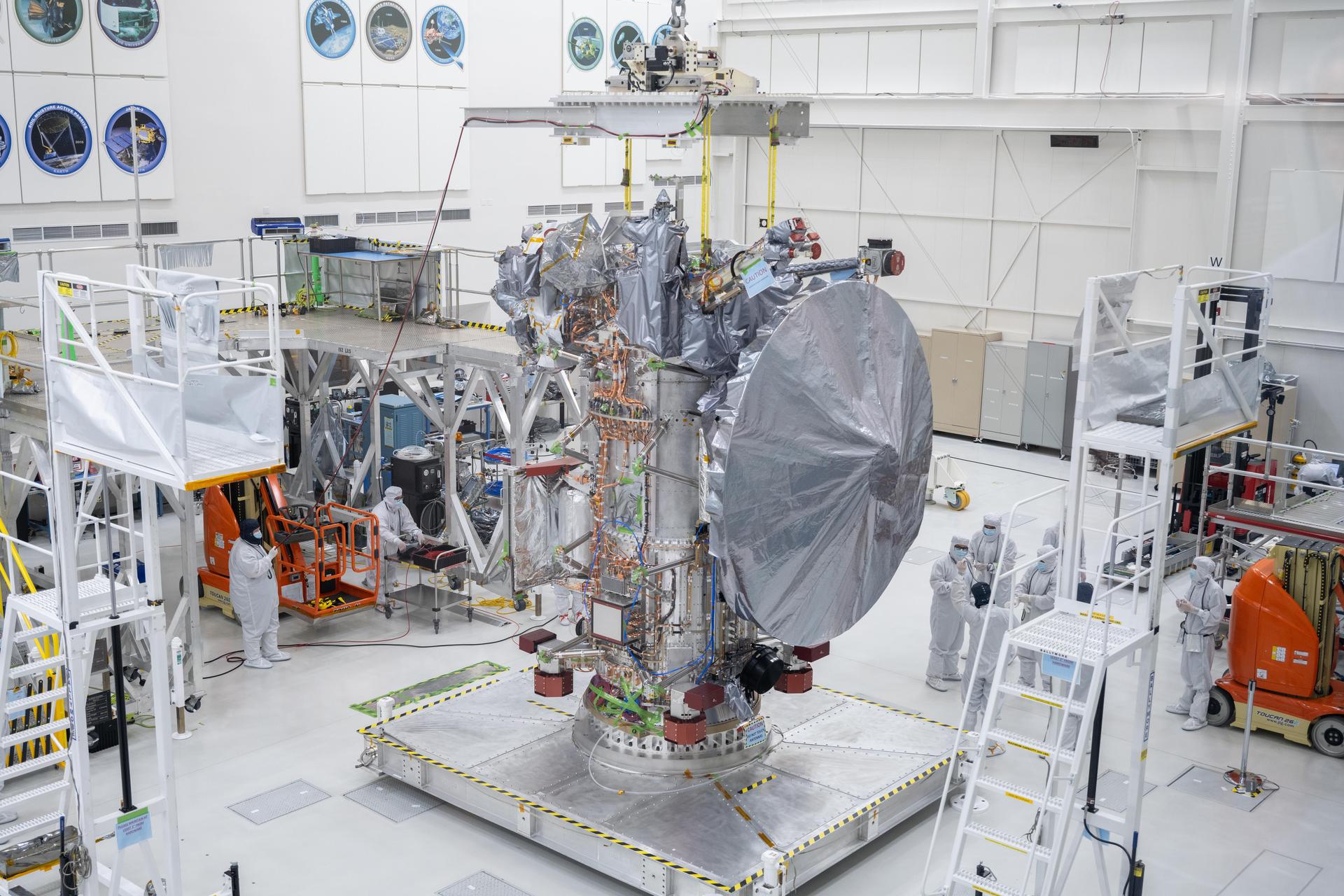 A year from launch, the Europa Clipper spacecraft nears finish line