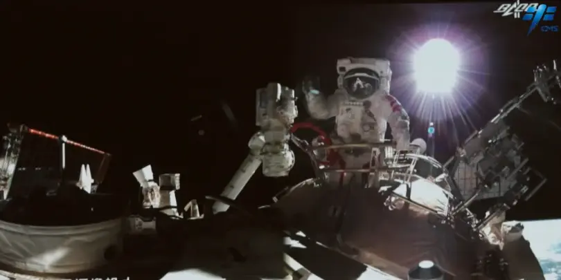 Wang Yaping becomes the first Chinese woman to walk in space