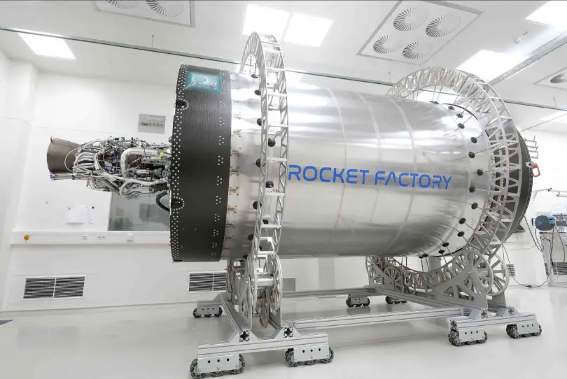 RFA reveals second stage and updates test path to 2023 launch