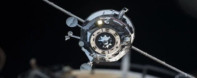 Upgraded Progress MS docks with the ISS