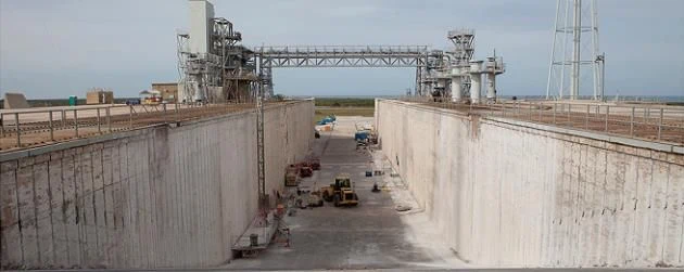 KSC’s historic Pad 39B laying the foundations for hosting big rockets