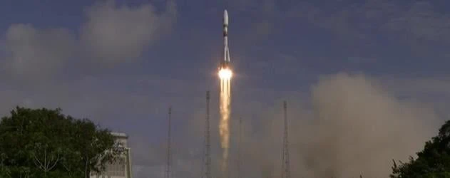 Arianespace Soyuz ST-A launches with SES-15