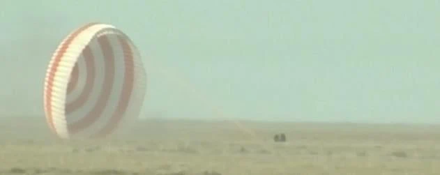 Soyuz MS-02 returns three person crew back to Earth