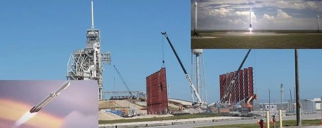 Falcon Heavy into production as Pad 39A HIF rises out of the ground