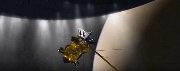 Cassini successfully navigates the ice plumes of Saturn’s moon Enceladus