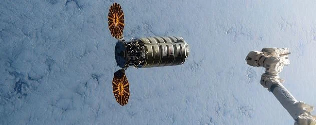 Berthing Complete: OA-4 Cygnus arrives at the ISS