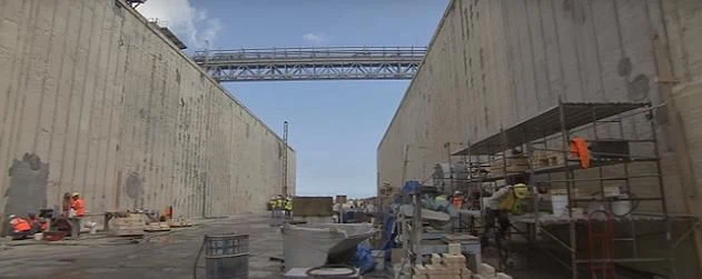 Renewing the famous Flame Trench, one brick at a time