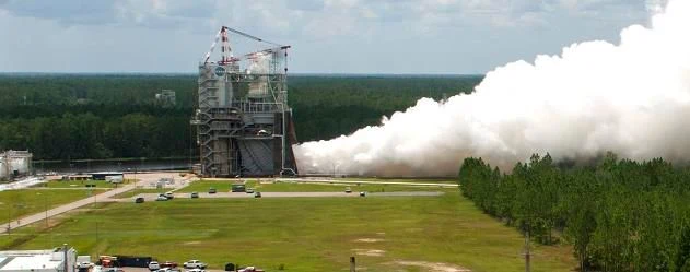 SLS engine fired up following previous aborted test