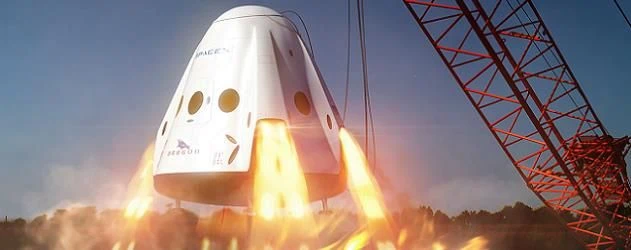 SpaceX DragonFly arrives at McGregor for testing