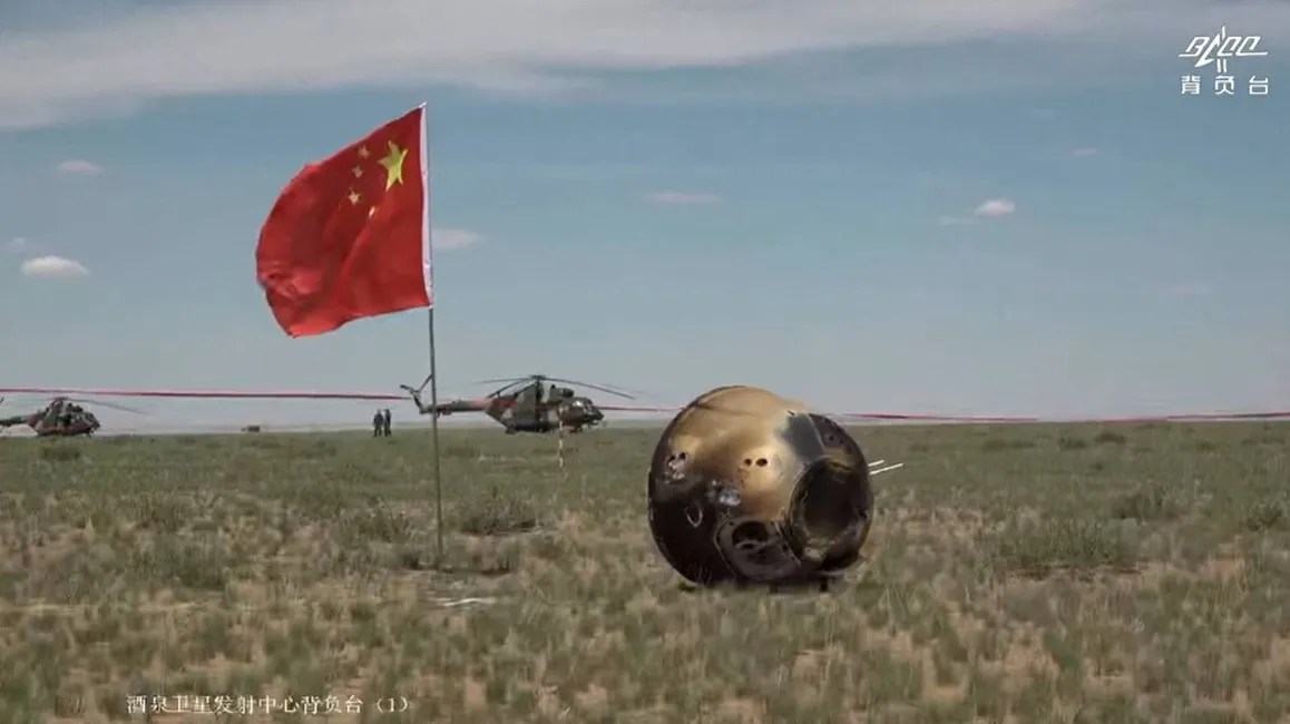China Retrieves Nearly Two Kilograms of Lunar Samples from Moon’s Far Side