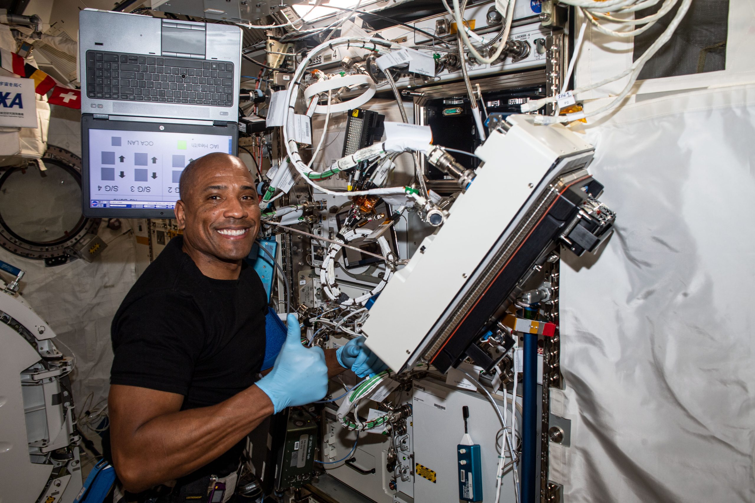 Testing antibacterial surfaces on the International Space Station
