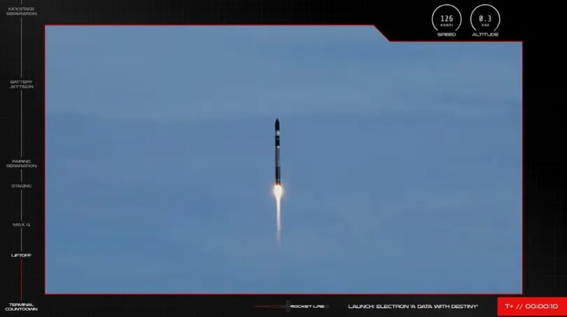 Rocket Lab launches another pair of BlackSky satellites