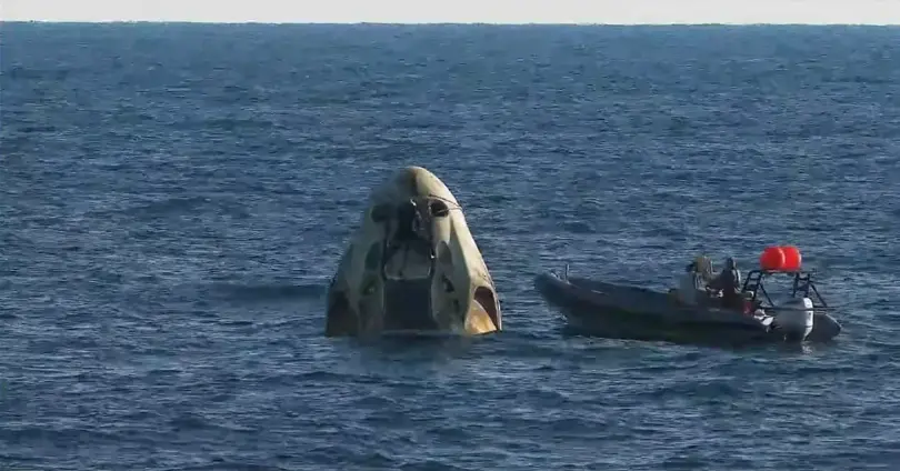 SpaceX Crew-4 returns to Earth with Atlantic splashdown